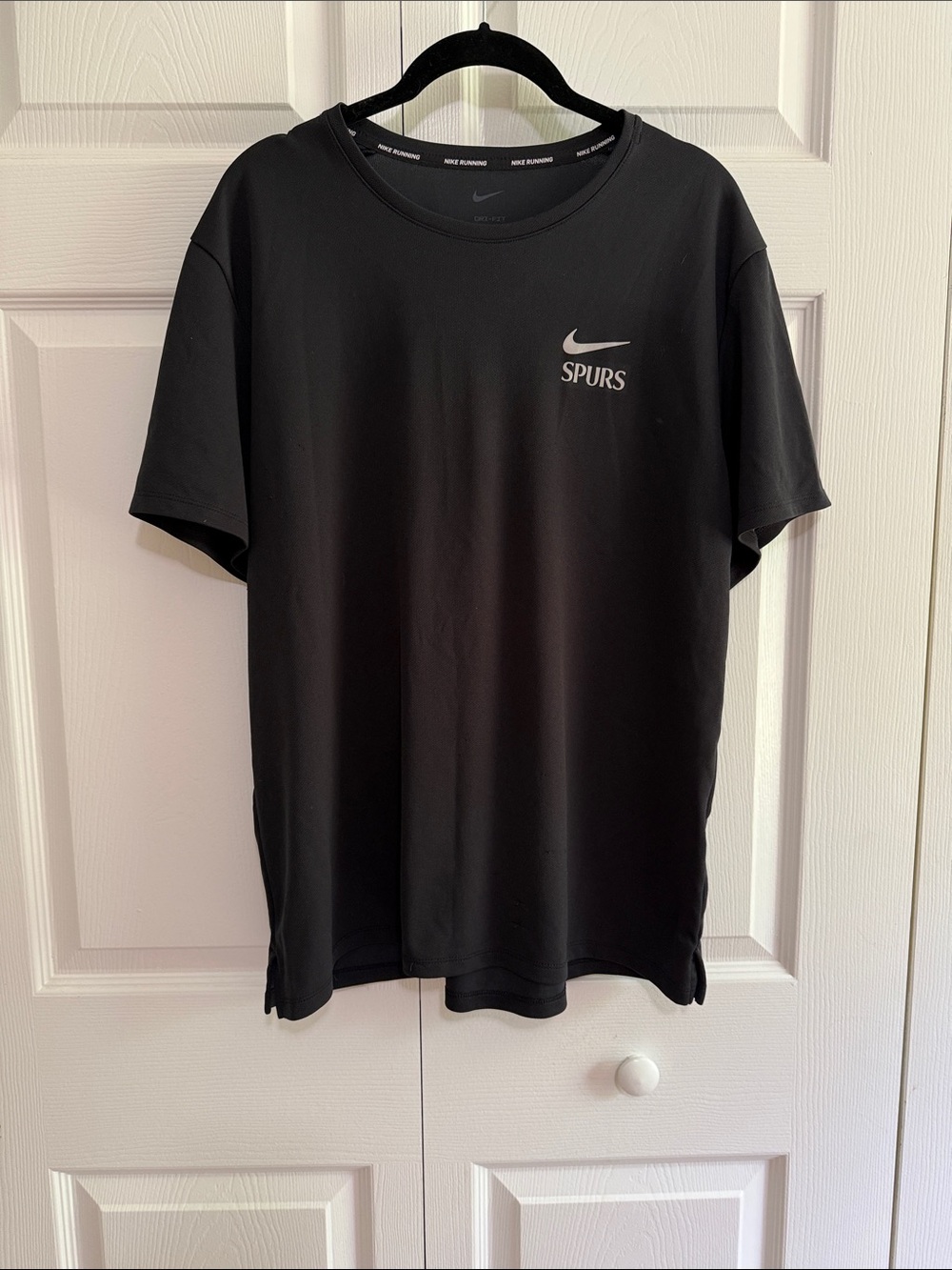 Nike Black Spurs Short Sleeve Tee